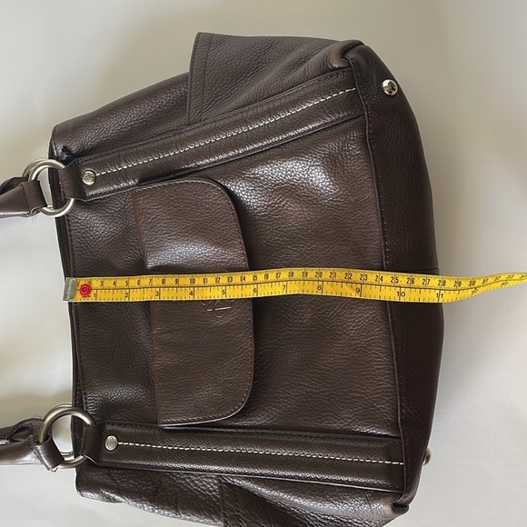 Piazza Womens Beautiful Leather Brown Handbag/Shoulder bag - Picture 7 of 16